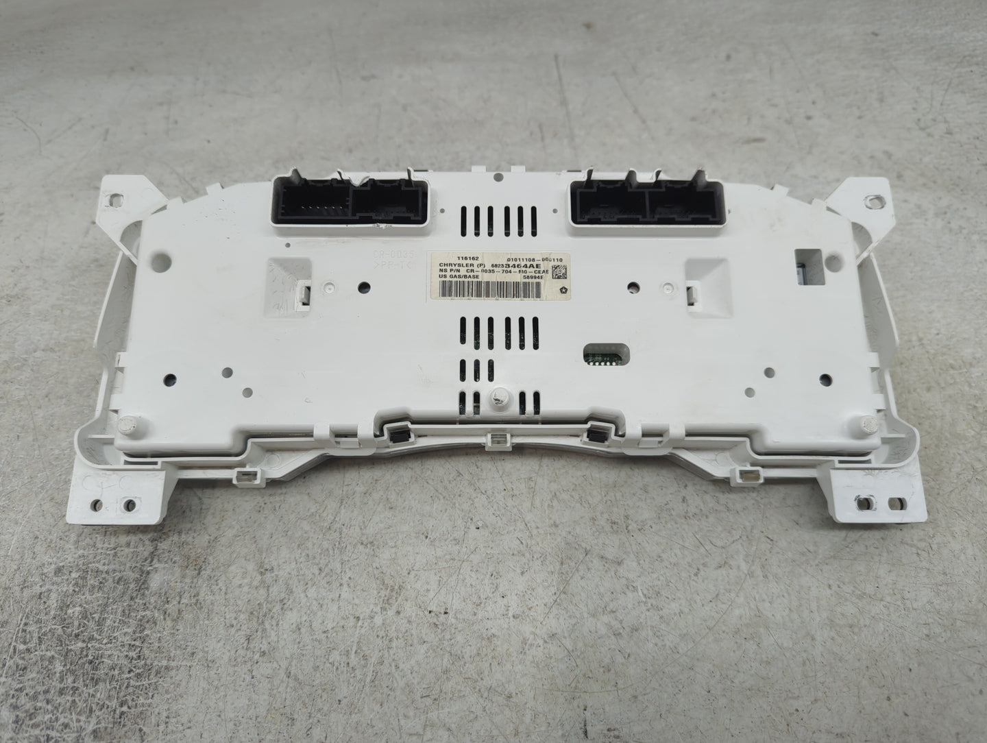 2015-2017 Jeep Compass Instrument Cluster Speedometer Gauges Fits Fits 2015 2016 2017 OEM Used Auto Parts - Oemusedautoparts