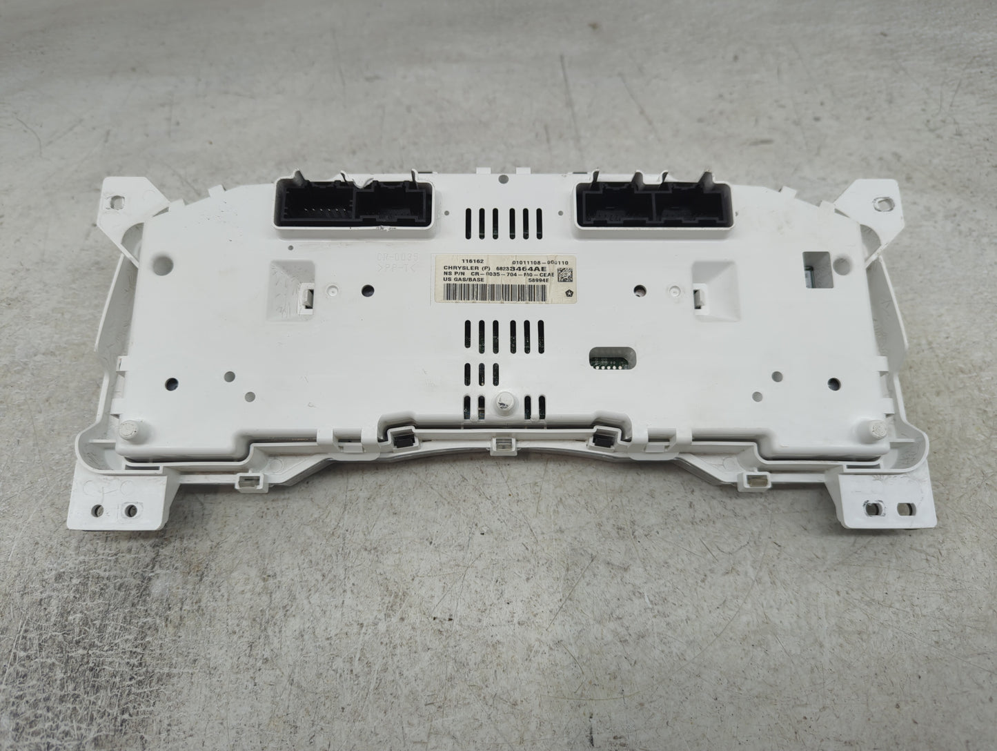 2015-2017 Jeep Compass Instrument Cluster Speedometer Gauges Fits Fits 2015 2016 2017 OEM Used Auto Parts - Oemusedautoparts