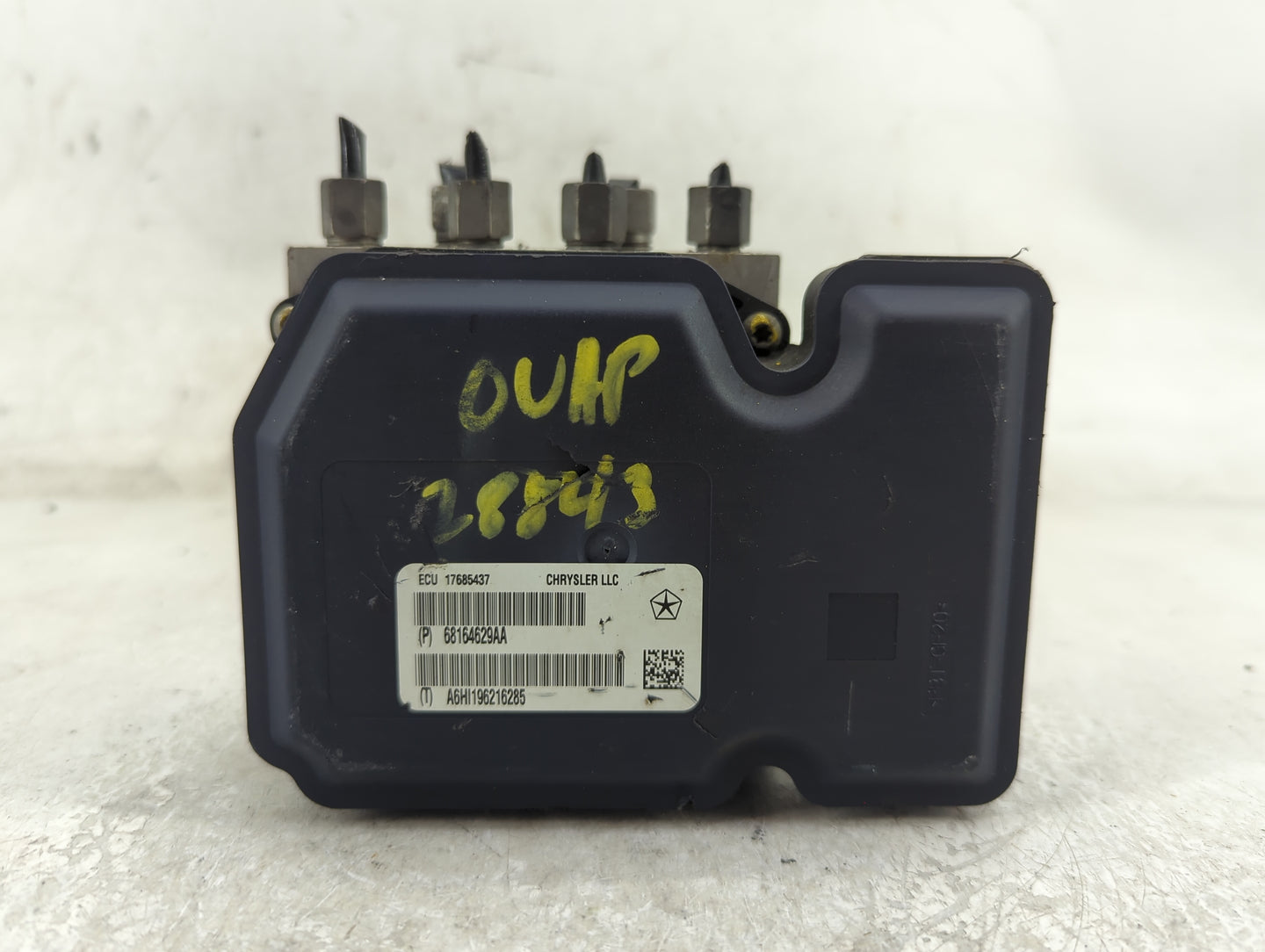 2013-2014 Jeep Grand Cherokee ABS Pump Control Module Replacement Fits Fits 2013 2014 OEM Used Auto Parts - Oemusedautoparts