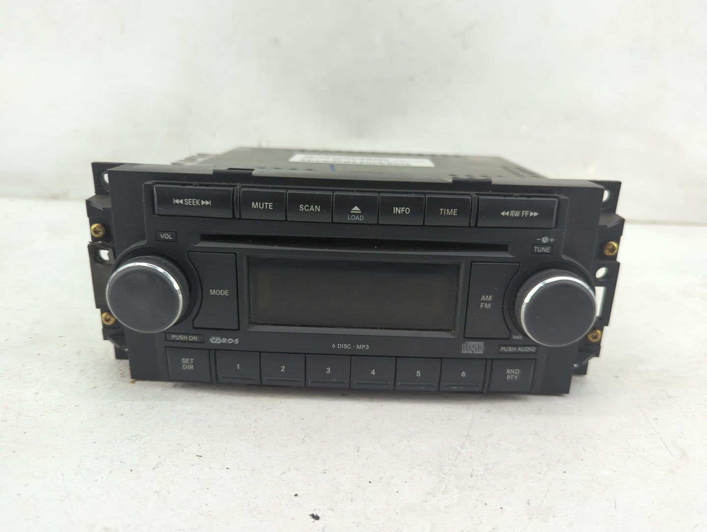 2005-2007 Jeep Grand Cherokee Radio AM FM Cd Player Receiver Replacement Fits Fits 2004 2005 2006 2007 2008 2009 2010 OEM Us