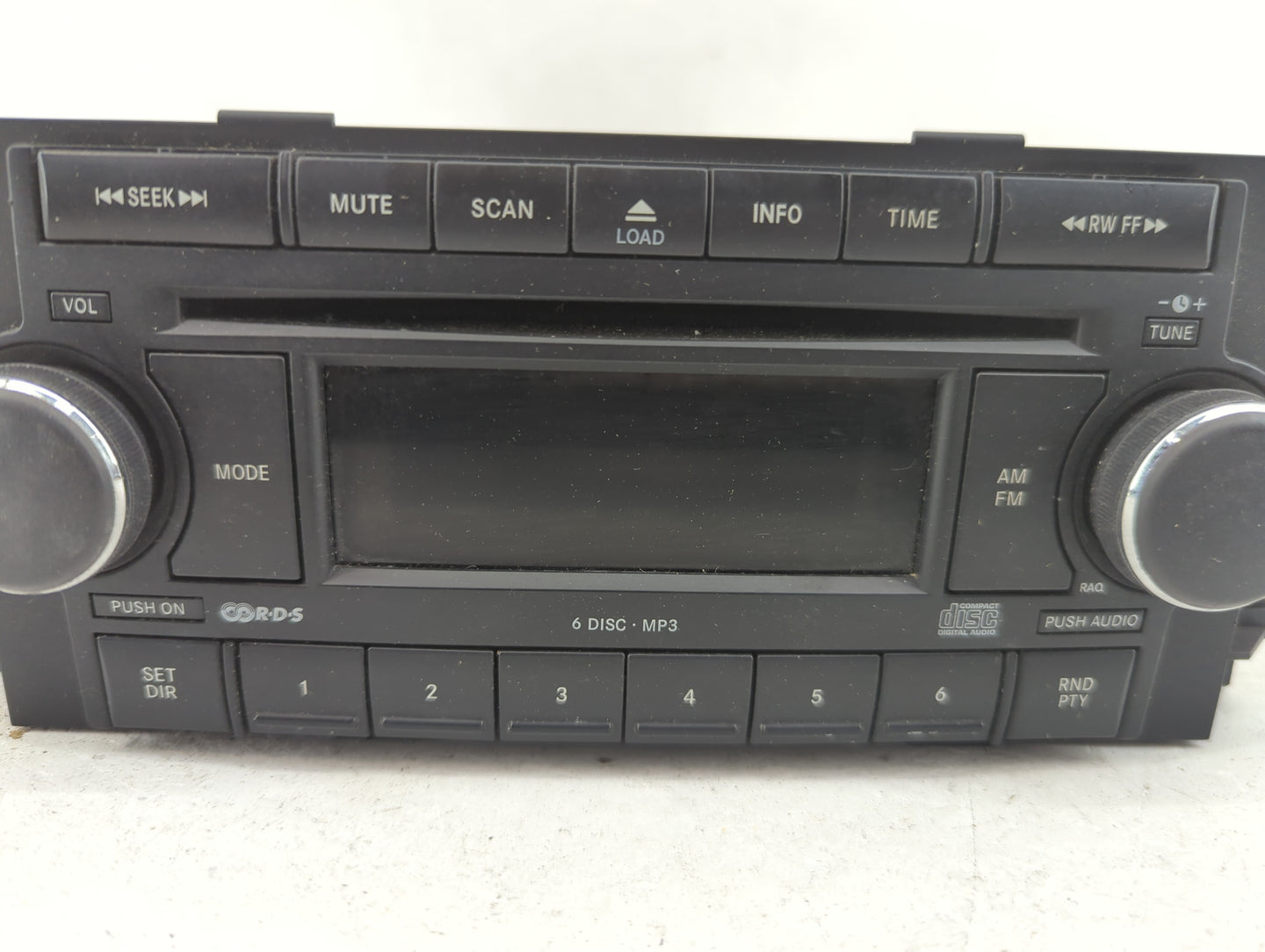 2005-2007 Jeep Grand Cherokee Radio AM FM Cd Player Receiver Replacement Fits Fits 2004 2005 2006 2007 2008 2009 2010 OEM Us