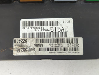 compare product 2005 Jeep Grand Cherokee Body Control Module Bcm Inner Cabin Fuse Box 1091249