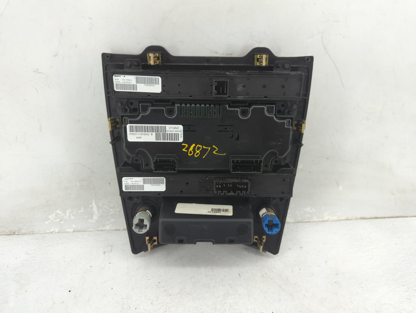 2005-2007 Jeep Grand Cherokee Climate Control Module Temperature AC/Heater Replacement Fits Fits 2005 2006 2007 OEM Used Aut