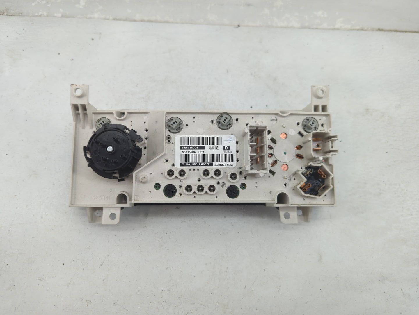 1999-2004 Jeep Grand Cherokee Climate Control Module Temperature AC/Heater Replacement Fits Fits 1999 2000 2001 2002 2003 20