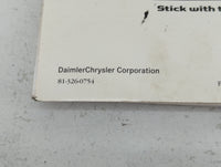 0 Jeep Grand Cherokee Owners Manual Book Guide OEM Used Auto Parts - Oemusedautoparts1.com
