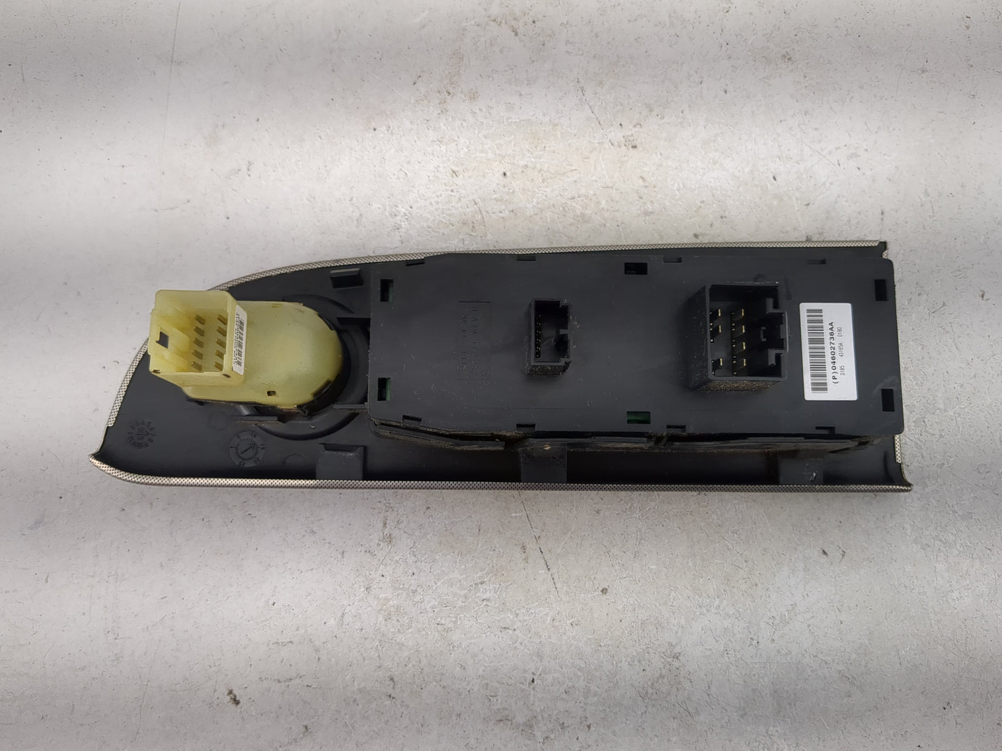 2006-2010 Jeep Grand Cherokee Master Power Window Switch Replacement Driver Side Left Fits OEM Used Auto Parts - Oemusedauto