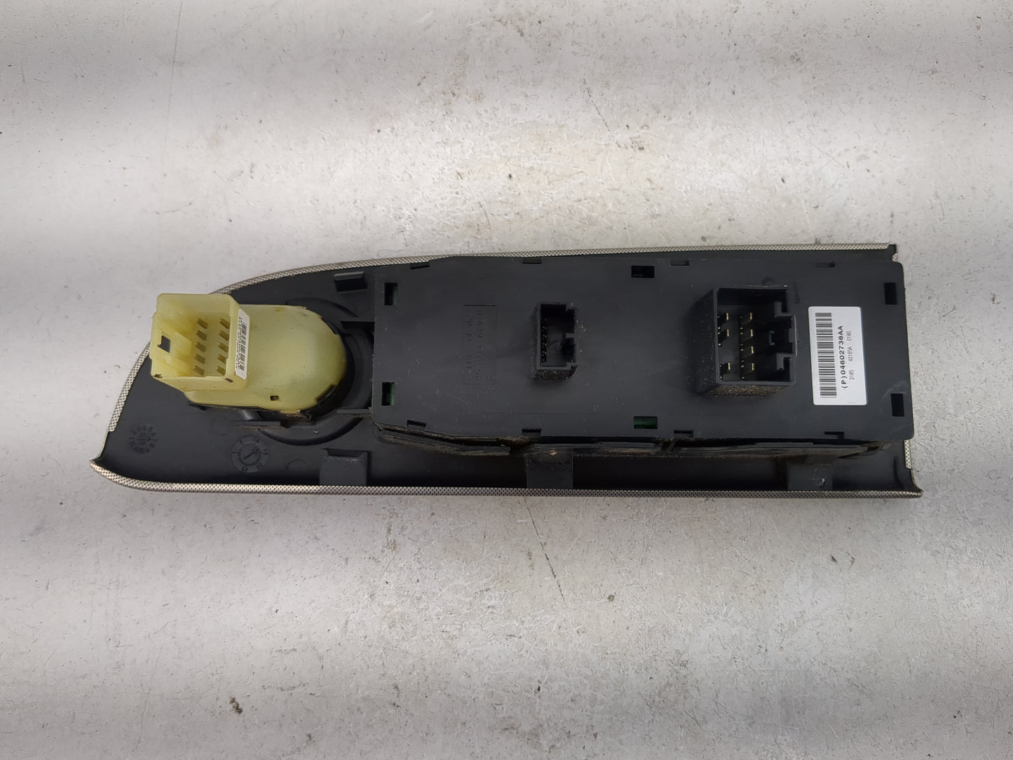 2006-2010 Jeep Grand Cherokee Master Power Window Switch Replacement Driver Side Left Fits OEM Used Auto Parts - Oemusedauto