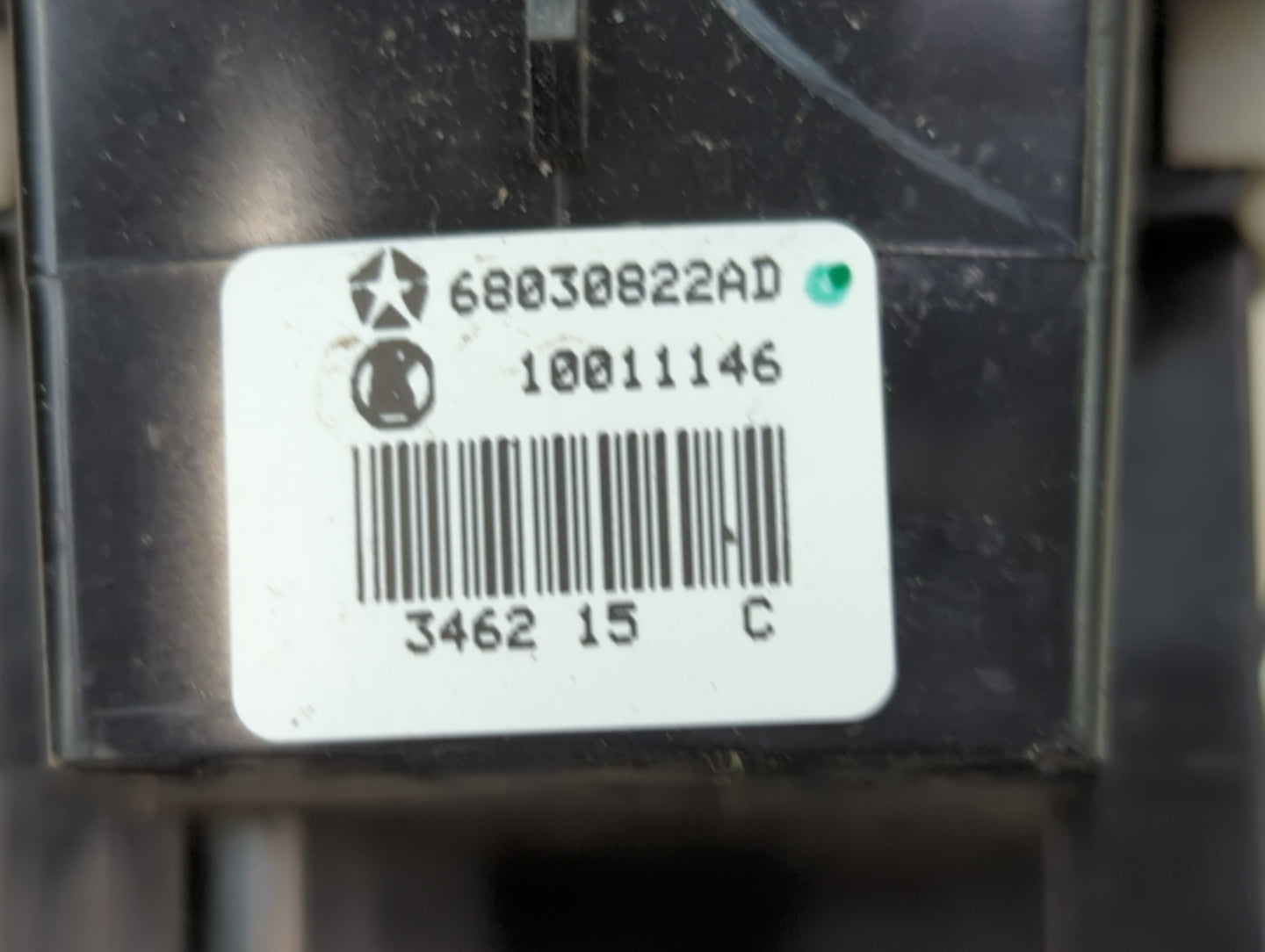 2011-2013 Jeep Grand Cherokee Master Power Window Switch Replacement Driver Side Left Fits Fits 2011 2012 2013 OEM Used Auto
