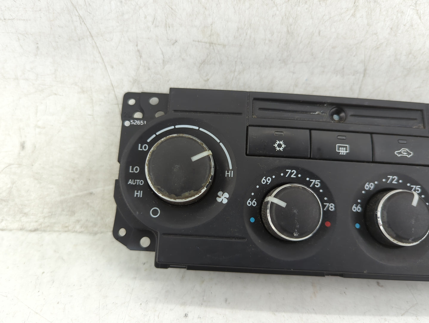 2005-2007 Jeep Grand Cherokee Climate Control Module Temperature AC/Heater Replacement Fits Fits 2005 2006 2007 OEM Used Aut