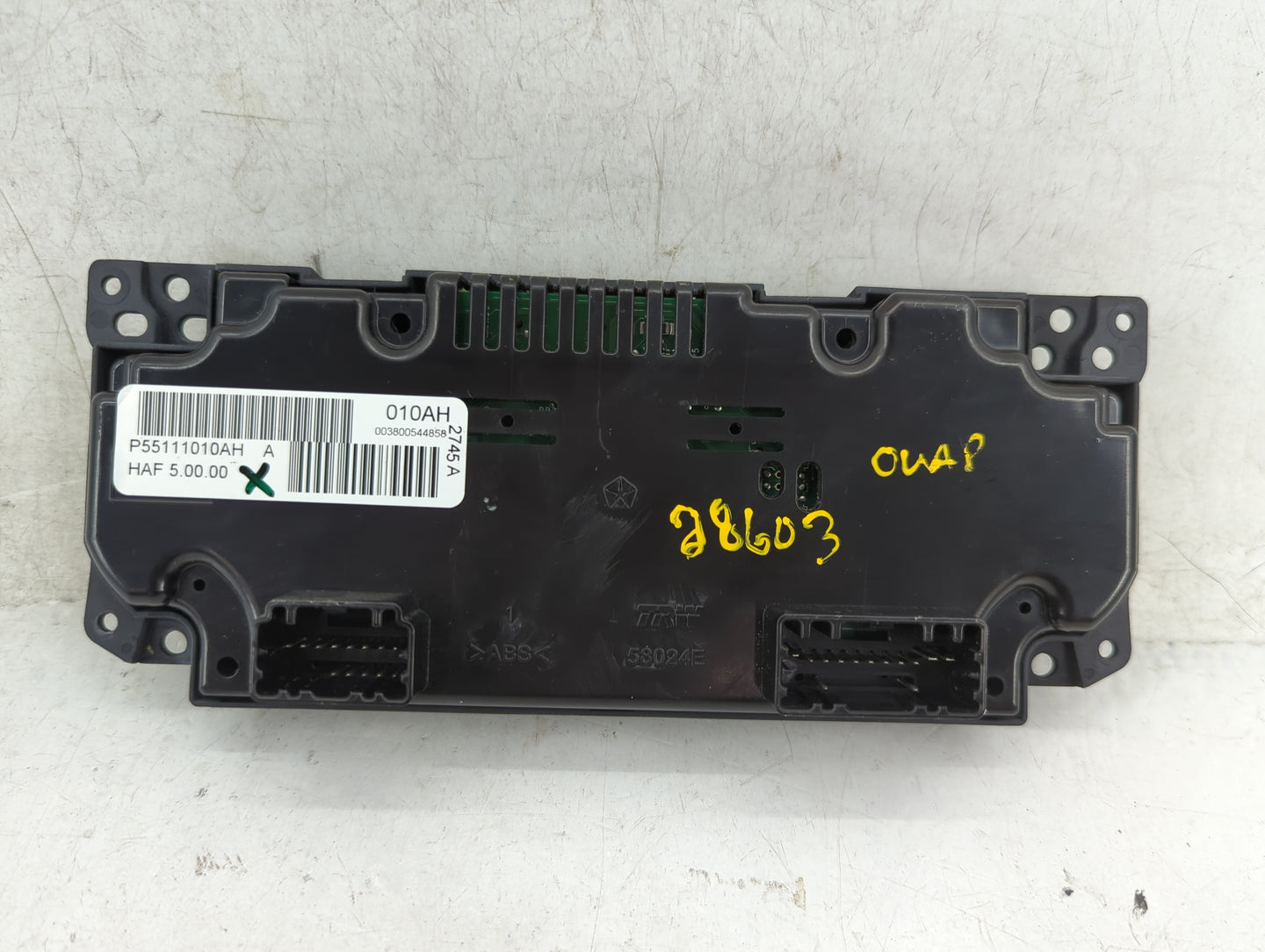 2005-2007 Jeep Grand Cherokee Climate Control Module Temperature AC/Heater Replacement Fits Fits 2005 2006 2007 OEM Used Aut