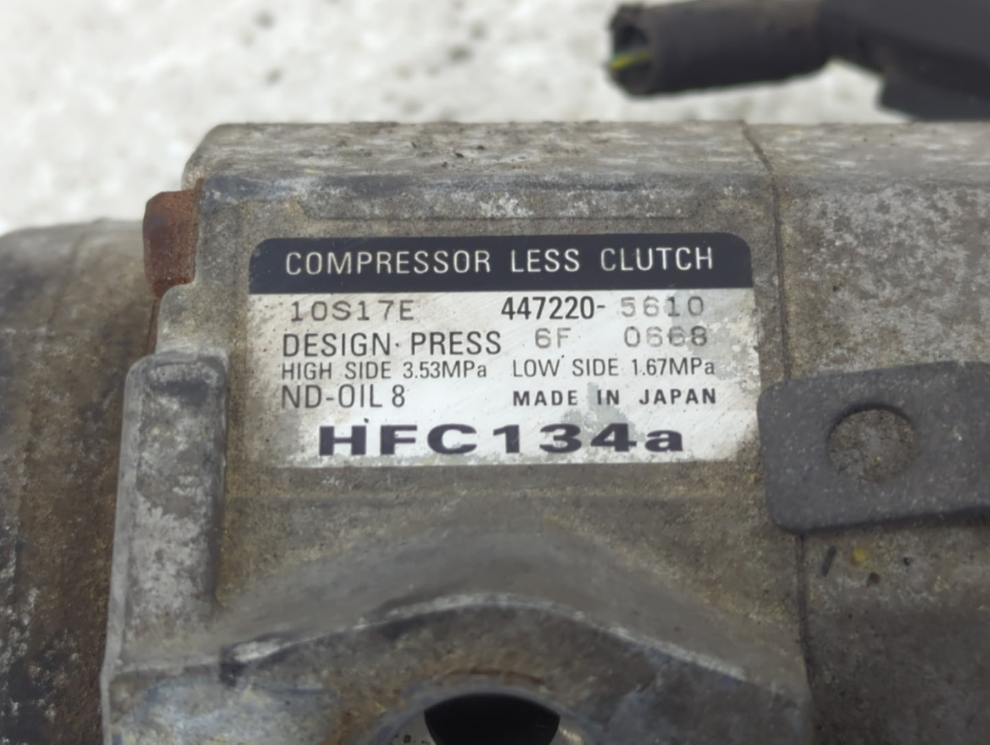 2005-2007 Jeep Grand Cherokee Air Conditioning A/c Ac Compressor Oem - Oemusedautoparts1.com