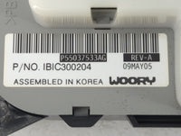 2004-2007 Jeep Liberty Climate Control Module Temperature AC/Heater Replacement Fits Fits 2004 2005 2006 2007 OEM Used Auto 