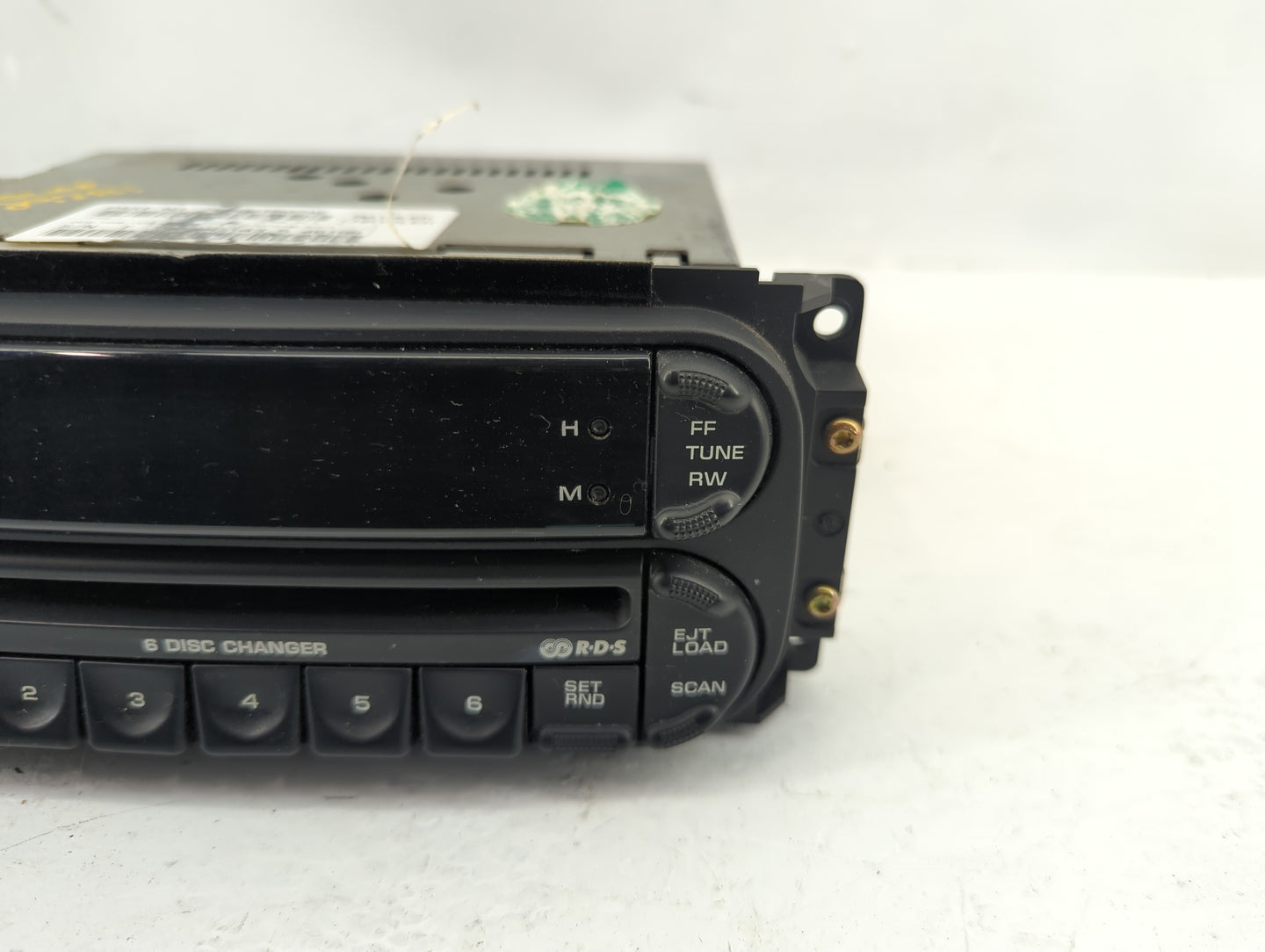 2005-2007 Jeep Liberty Radio AM FM Cd Player Receiver Replacement Fits Fits 2005 2006 2007 OEM Used Auto Parts - Oemusedauto