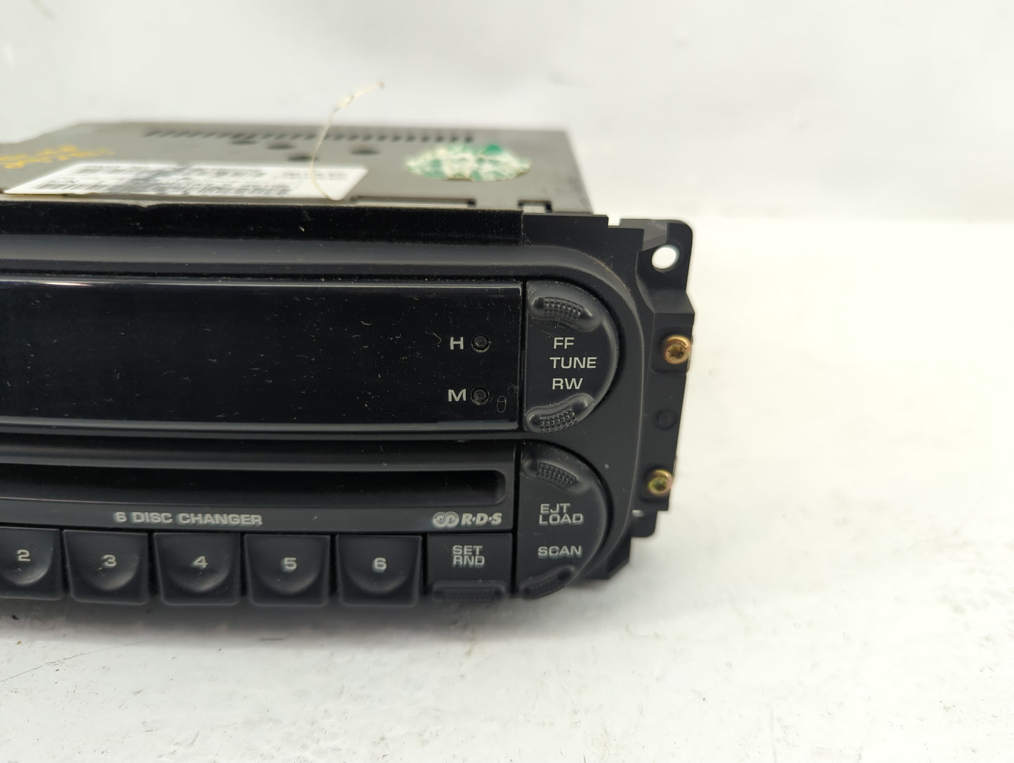 2005-2007 Jeep Liberty Radio AM FM Cd Player Receiver Replacement Fits Fits 2005 2006 2007 OEM Used Auto Parts - Oemusedauto