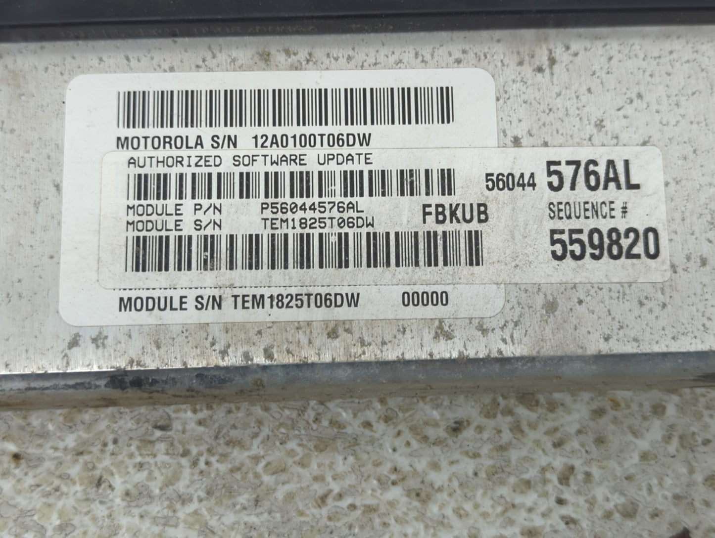 2005 Jeep Liberty PCM Engine Control Computer ECU ECM PCU OEM Fits OEM Used Auto Parts - Oemusedautoparts1.com