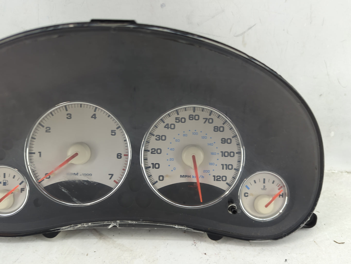 2003 Jeep Liberty Instrument Cluster Speedometer Gauges Fits OEM Used Auto Parts - Oemusedautoparts1.com