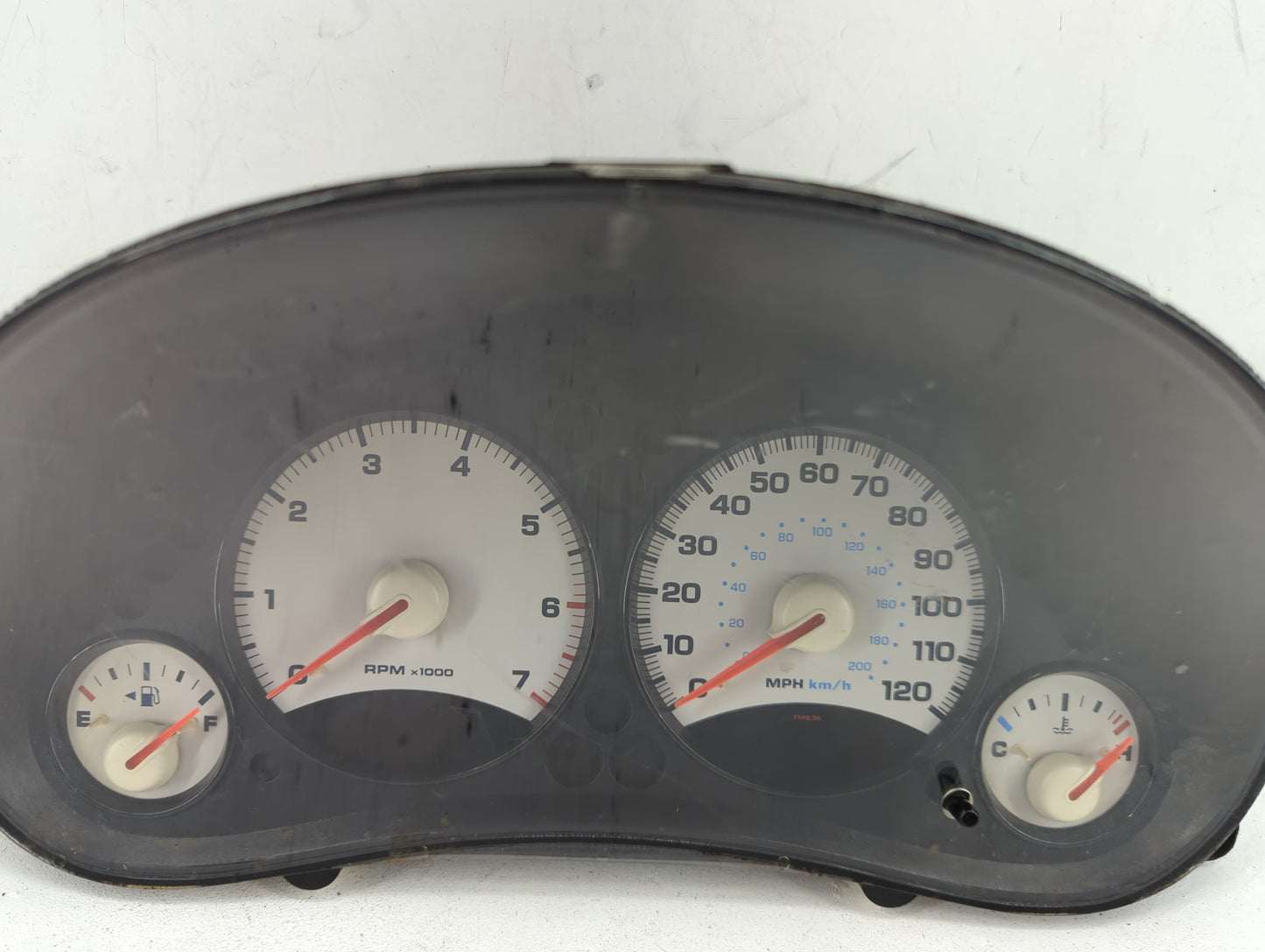 2003 Jeep Liberty Instrument Cluster Speedometer Gauges Fits OEM Used Auto Parts - Oemusedautoparts1.com