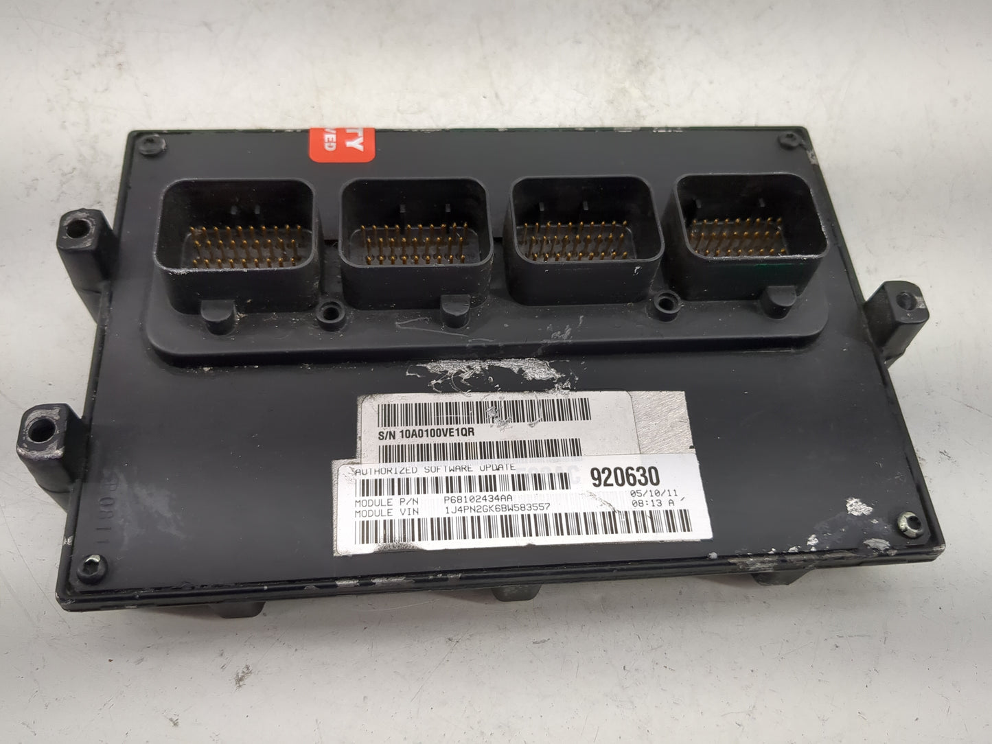 2011 Jeep Liberty PCM Engine Control Computer ECU ECM PCU OEM Fits OEM Used Auto Parts - Oemusedautoparts1.com