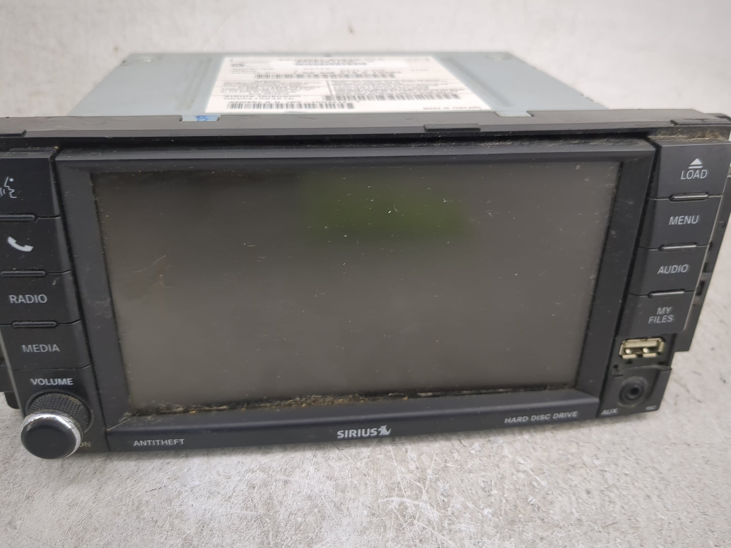 2011-2017 Jeep Patriot Radio AM FM Cd Player Receiver Replacement Fits Fits 2010 2011 2012 2013 2014 2015 2016 2017 OEM Used