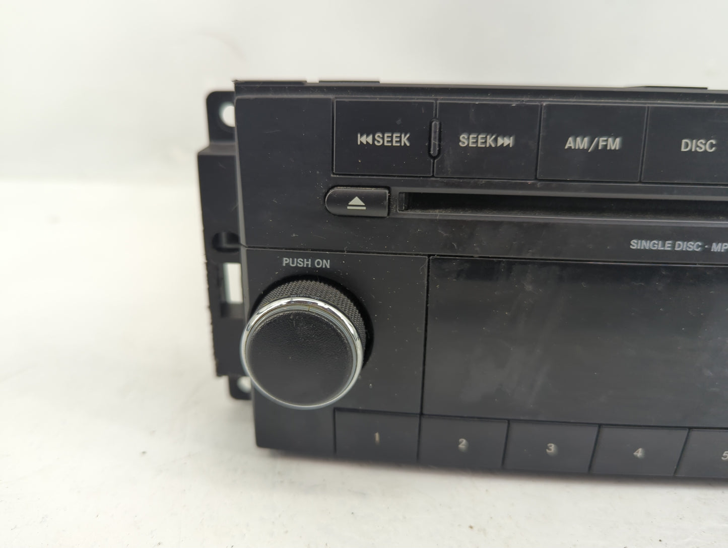 2009-2010 Jeep Patriot Radio AM FM Cd Player Receiver Replacement Fits Fits 2008 2009 2010 OEM Used Auto Parts - Oemusedauto