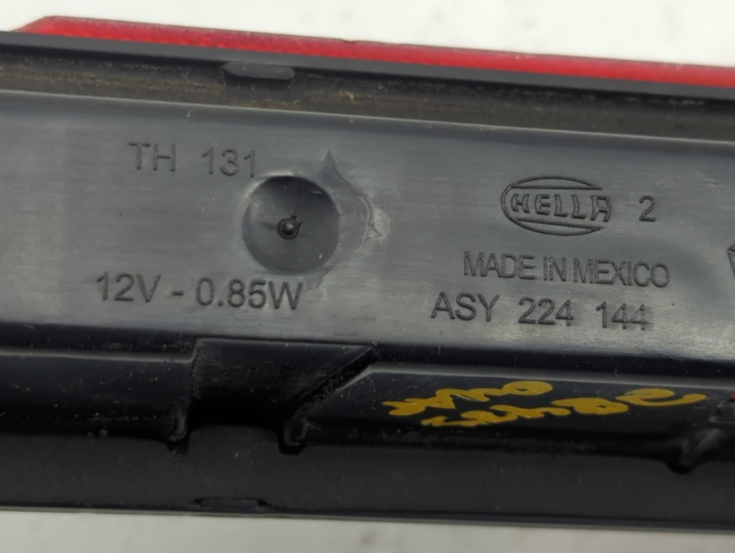 2008 Jeep Patriot Driver Left Side Tail Light Taillight Deck Lid Mounted - Oemusedautoparts1.com