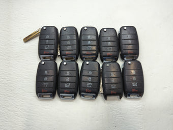 compare product Lot of 10 Kia Keyless Entry Remote Fob MIXED FCC IDS MIXED PART NUMBERS