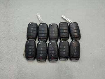 Lot of 10 Kia Keyless Entry Remote Fob MIXED FCC IDS MIXED PART NUMBERS - Oemusedautoparts1.com