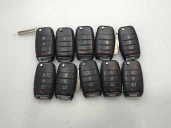 compare product Lot of 10 Kia Keyless Entry Remote Fob MIXED FCC IDS MIXED PART NUMBERS