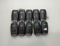 Lot of 10 Kia Keyless Entry Remote Fob MIXED FCC IDS MIXED PART NUMBERS - Oemusedautoparts1.com