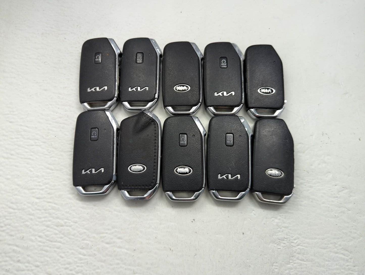 Lot of 10 Kia Keyless Entry Remote Fob MIXED FCC IDS MIXED PART NUMBERS - Oemusedautoparts1.com