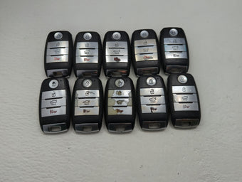 compare product Lot of 10 Kia Keyless Entry Remote Fob MIXED FCC IDS MIXED PART NUMBERS