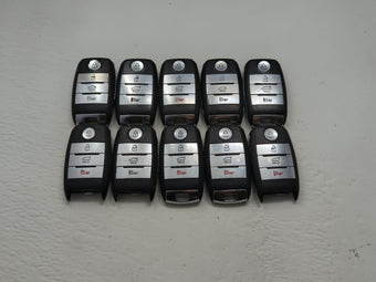 compare product Lot of 10 Kia Keyless Entry Remote Fob MIXED FCC IDS MIXED PART NUMBERS