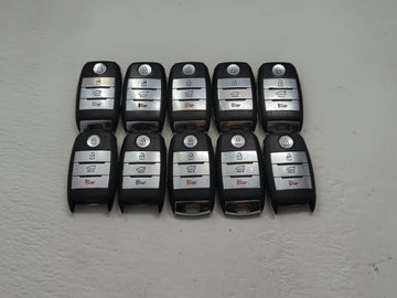 Lot of 10 Kia Keyless Entry Remote Fob MIXED FCC IDS MIXED PART NUMBERS - Oemusedautoparts1.com