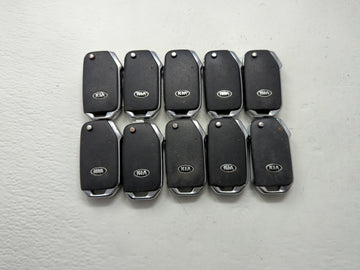 Lot of 10 Kia Keyless Entry Remote Fob MIXED FCC IDS MIXED PART NUMBERS - Oemusedautoparts1.com