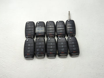 Lot of 10 Kia Keyless Entry Remote Fob MIXED FCC IDS MIXED PART NUMBERS - Oemusedautoparts1.com