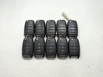 compare product Lot of 10 Kia Keyless Entry Remote Fob MIXED FCC IDS MIXED PART NUMBERS