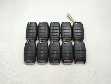 Lot of 10 Kia Keyless Entry Remote Fob MIXED FCC IDS MIXED PART NUMBERS - Oemusedautoparts1.com