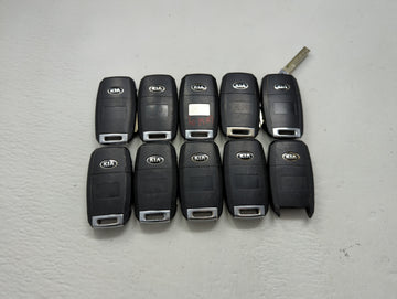 Lot of 10 Kia Keyless Entry Remote Fob MIXED FCC IDS MIXED PART NUMBERS