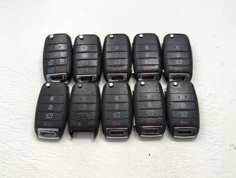 compare product Lot of 10 Kia Keyless Entry Remote Fob MIXED FCC IDS MIXED PART NUMBERS