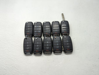 compare product Lot of 10 Kia Keyless Entry Remote Fob MIXED FCC IDS MIXED PART NUMBERS