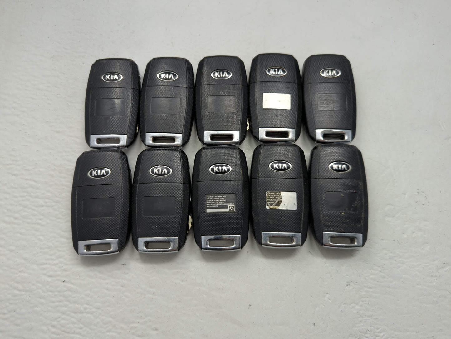 Lot of 10 Kia Keyless Entry Remote Fob UNKNOWN UNKNOWN - Oemusedautoparts1.com