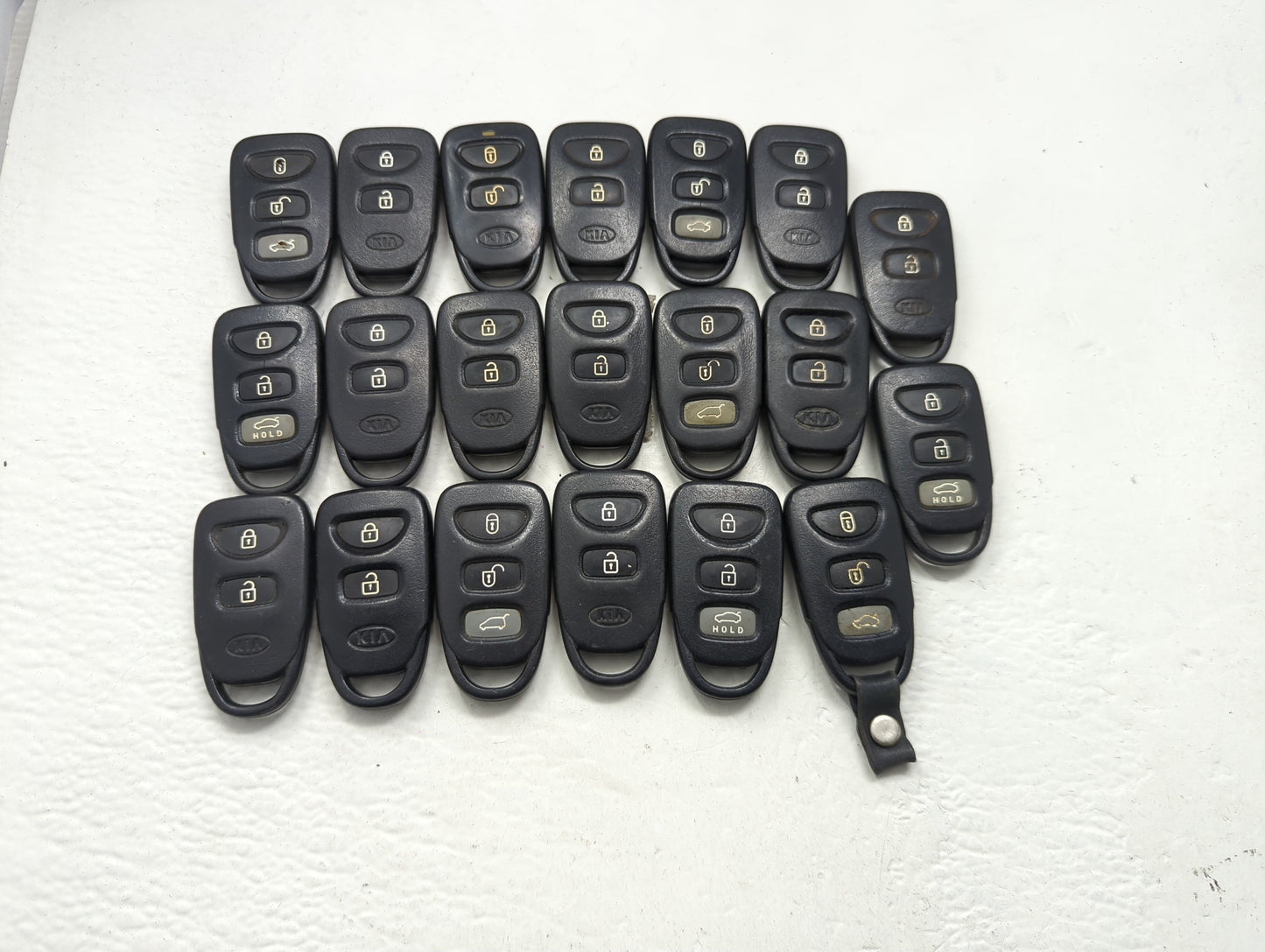Lot of 20 Kia Keyless Entry Remote Fob UNKNOWN UNKNOWN - Oemusedautoparts1.com