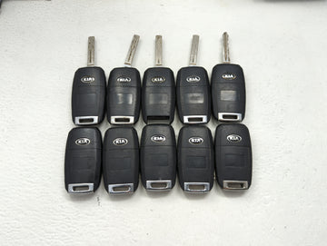 Lot of 10 Kia Keyless Entry Remote Fob MIXED FCC IDS MIXED PART NUMBERS