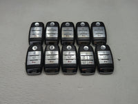 Lot of 10 Kia Keyless Entry Remote Fob MIXED FCC IDS MIXED PART NUMBERS 1473833 - Oemusedautoparts1.com