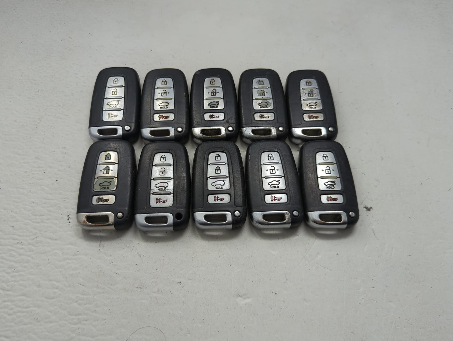 Lot of 10 Kia Keyless Entry Remote Fob MIXED FCC IDS MIXED PART NUMBERS 1473846 - Oemusedautoparts1.com