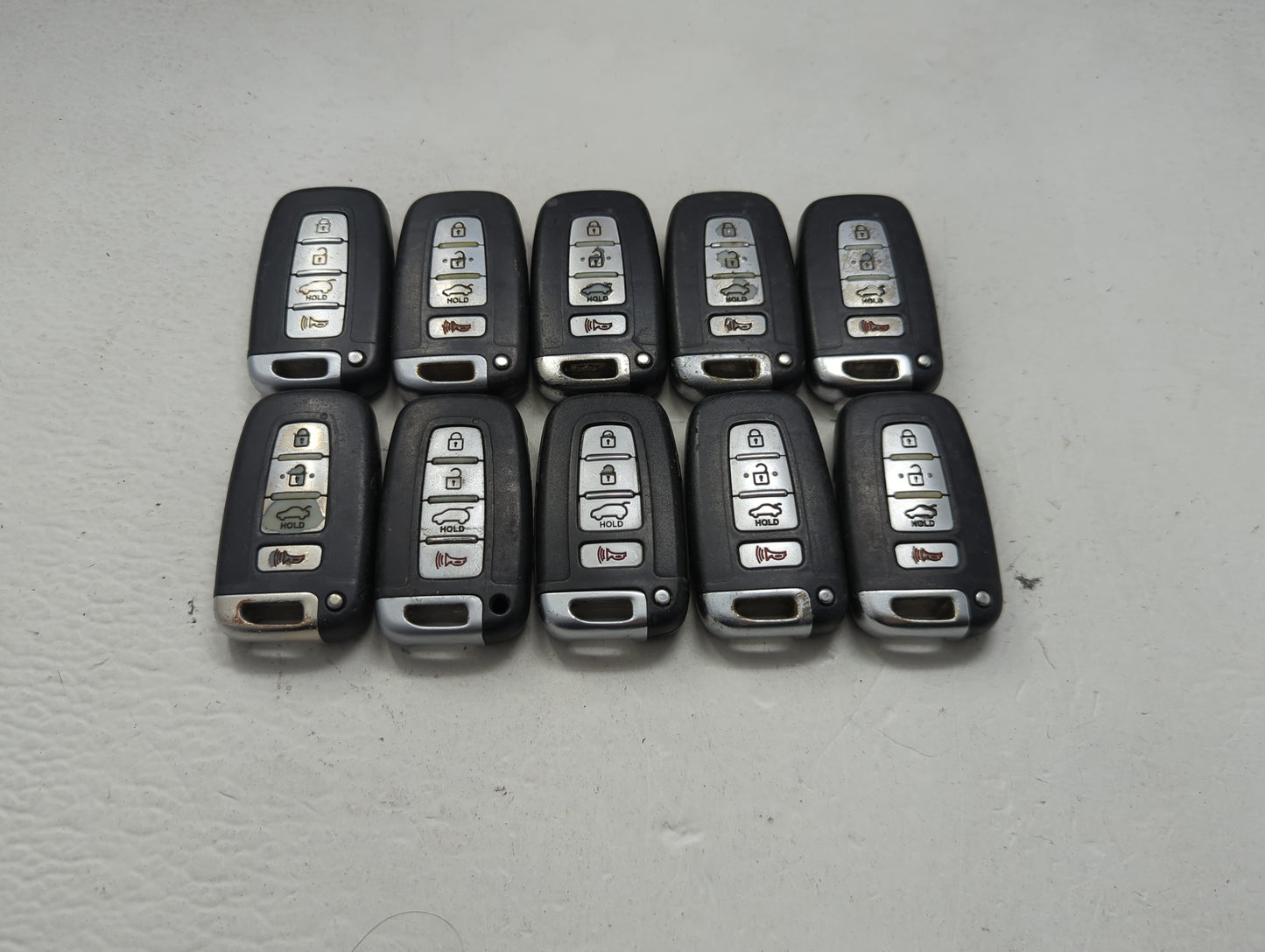 Lot of 10 Kia Keyless Entry Remote Fob MIXED FCC IDS MIXED PART NUMBERS 1473846 - Oemusedautoparts1.com