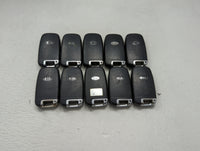 Lot of 10 Kia Keyless Entry Remote Fob MIXED FCC IDS MIXED PART NUMBERS 1473846 - Oemusedautoparts1.com
