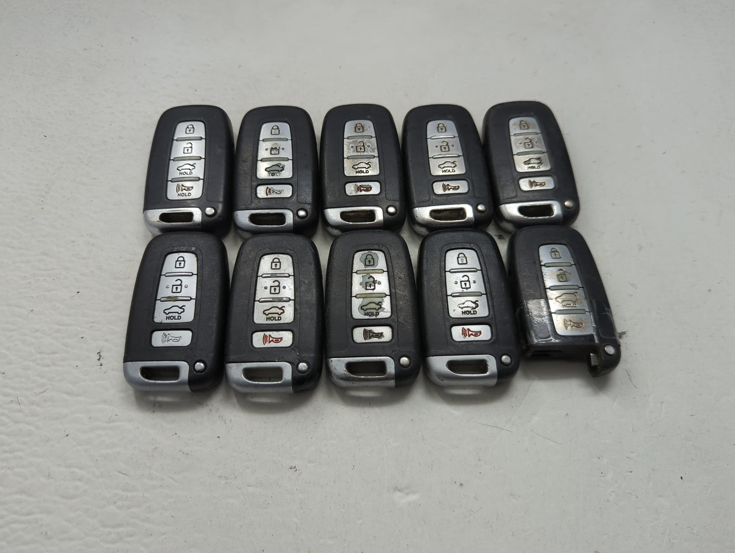 Lot of 10 Kia Keyless Entry Remote Fob MIXED FCC IDS MIXED PART NUMBERS 1473847 - Oemusedautoparts1.com