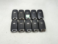 Lot of 10 Kia Keyless Entry Remote Fob MIXED FCC IDS MIXED PART NUMBERS 1473848 - Oemusedautoparts1.com