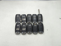 Lot of 10 Kia Keyless Entry Remote Fob MIXED FCC IDS MIXED PART NUMBERS 1473873 - Oemusedautoparts1.com